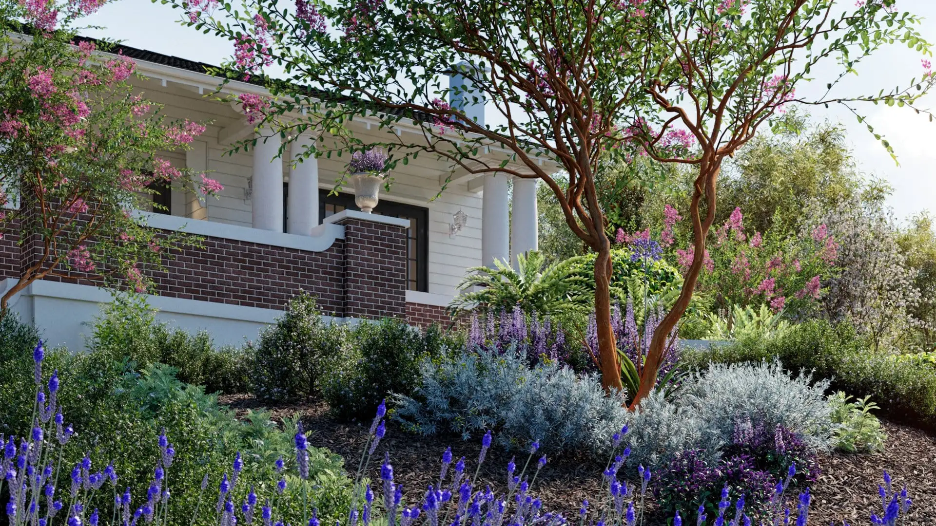 دانلود 104 مدل سه بعدی باغ خانه استرالیایی - 2