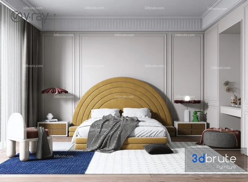 دانلود 40 مدل سه بعدی اتاق خواب - 4