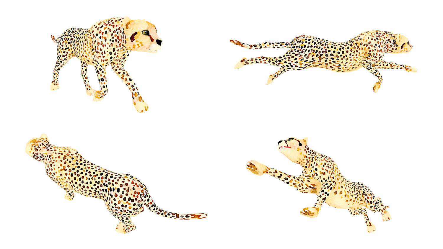 آبجکت حیوانات آفریقایی انیمیت شده - 10
