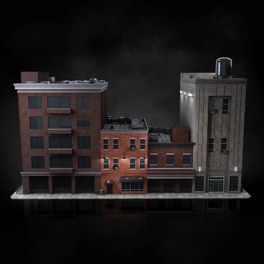مدل سه بعدی شهر بروکلین - 12
