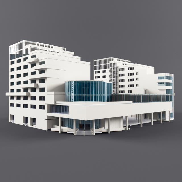 مدل سه بعدی ساختمان - 6