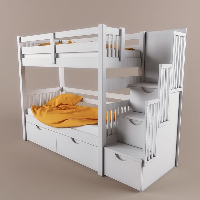 دانلود 90 مدل سه بعدی تخت خواب کودک - 2