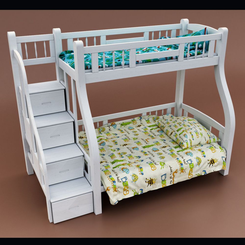 دانلود 90 مدل سه بعدی تخت خواب کودک - 6