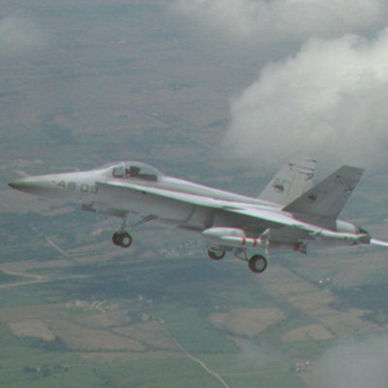 مدل سه بعدی هواپیمای جنگنده - 4