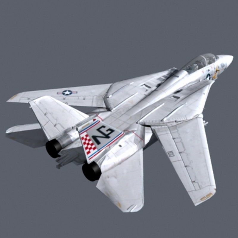 مدل سه بعدی هواپیمای جنگنده - 8