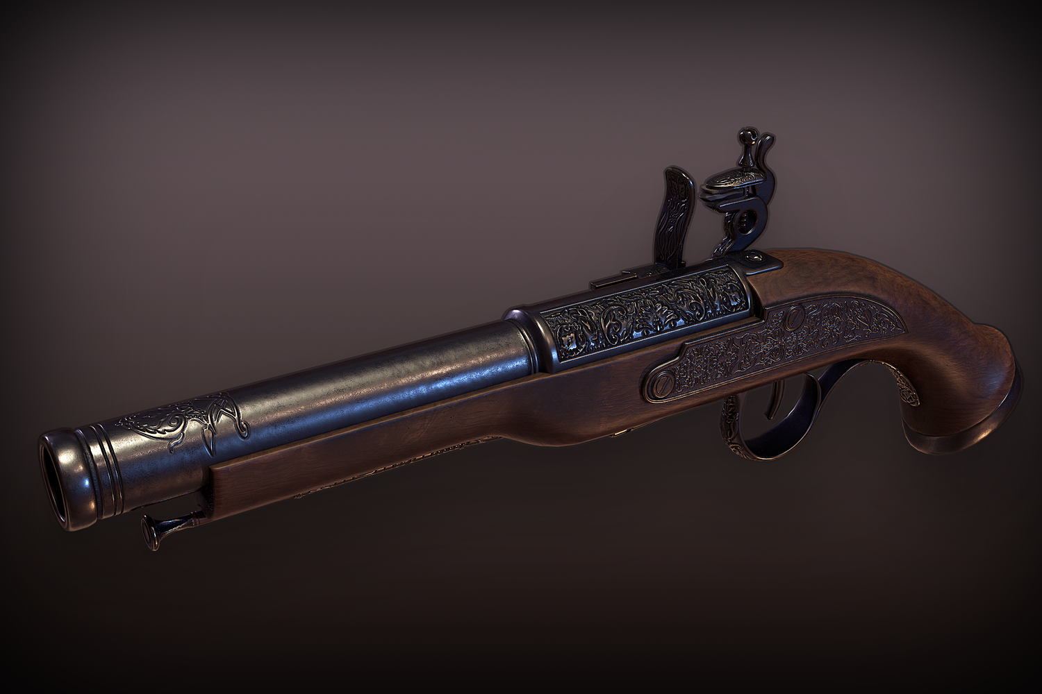 آبجکت اسلحه قدیمی - 2