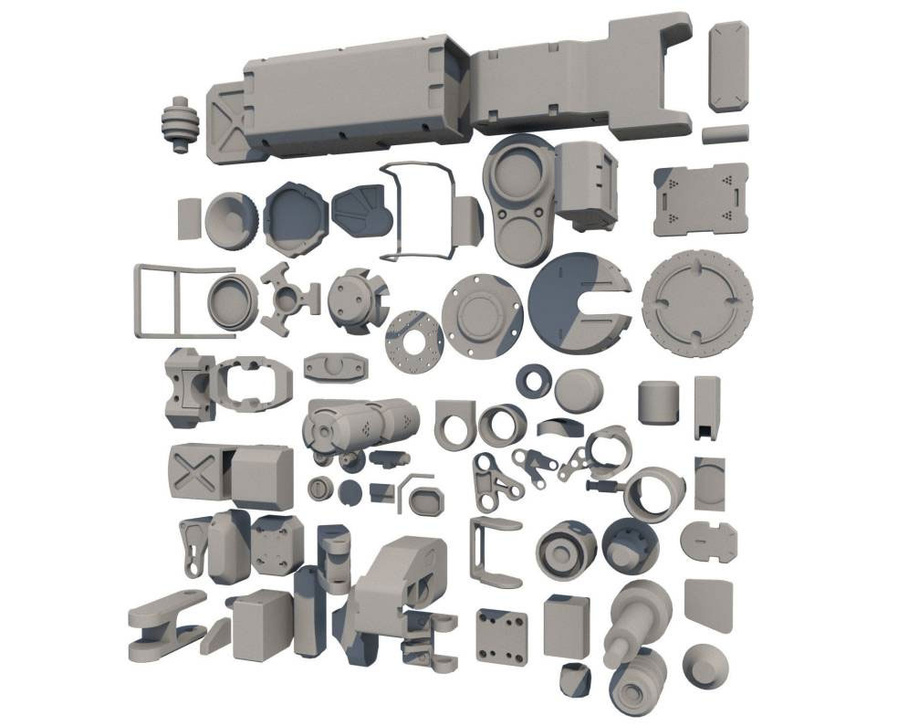 مدل سه بعدی قطعات صنعتی - 6