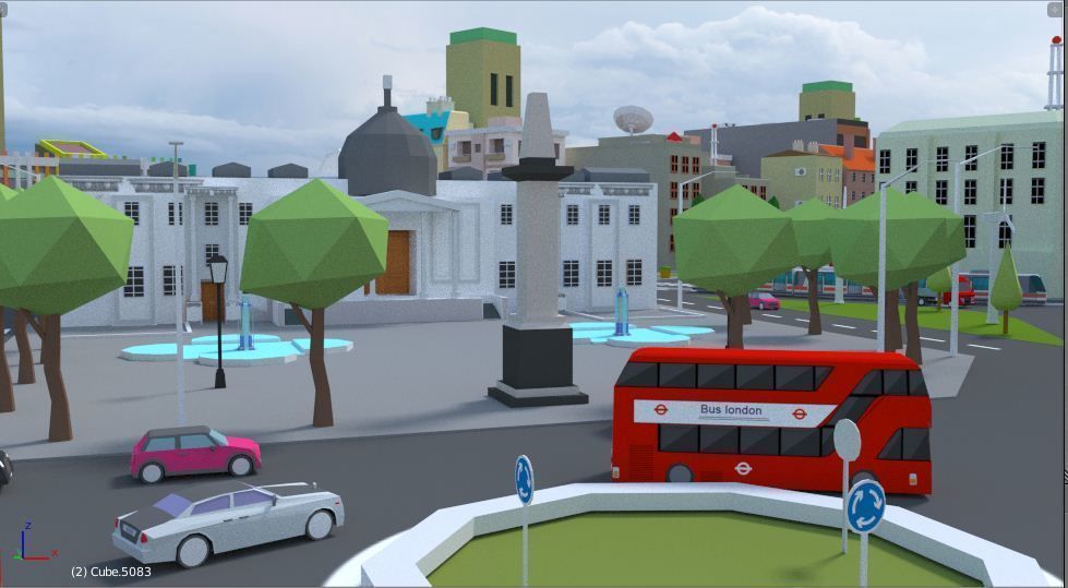 مدل سه بعدی شهر لندن - 30