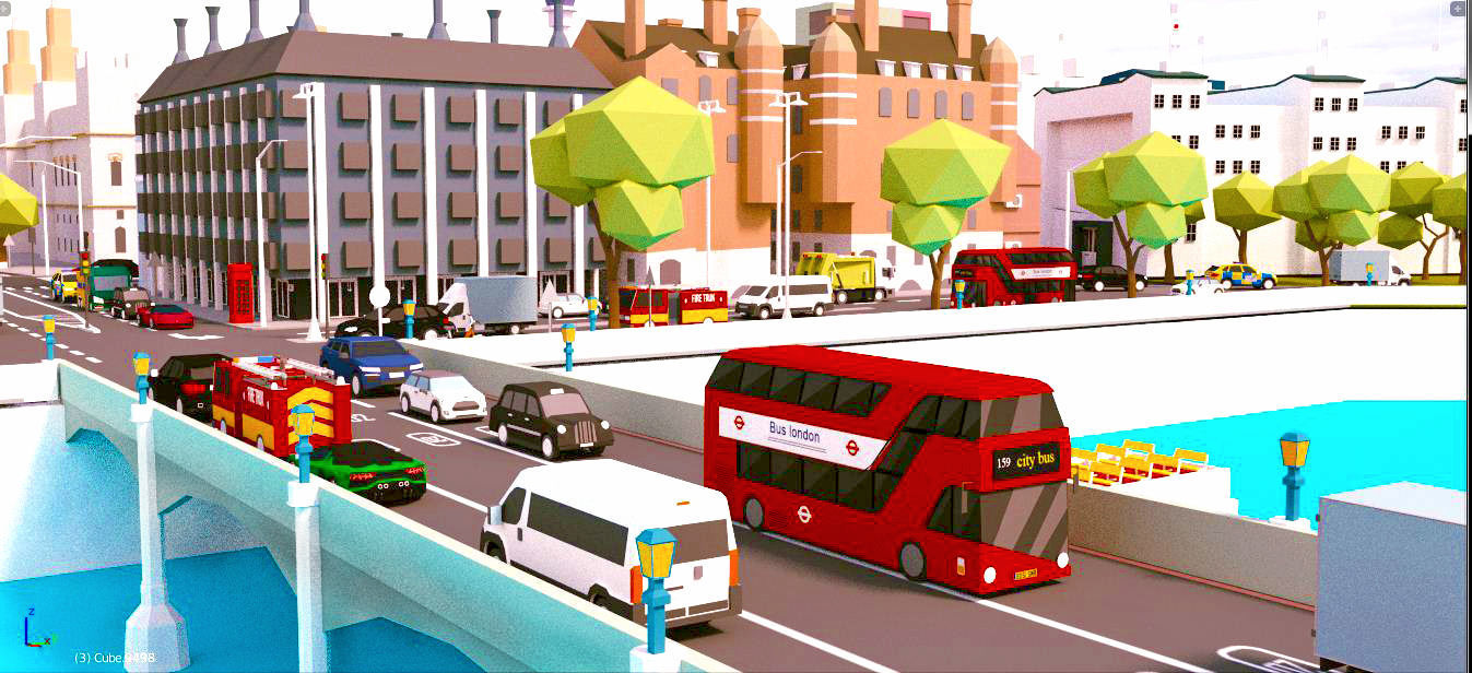 مدل سه بعدی شهر لندن - 8