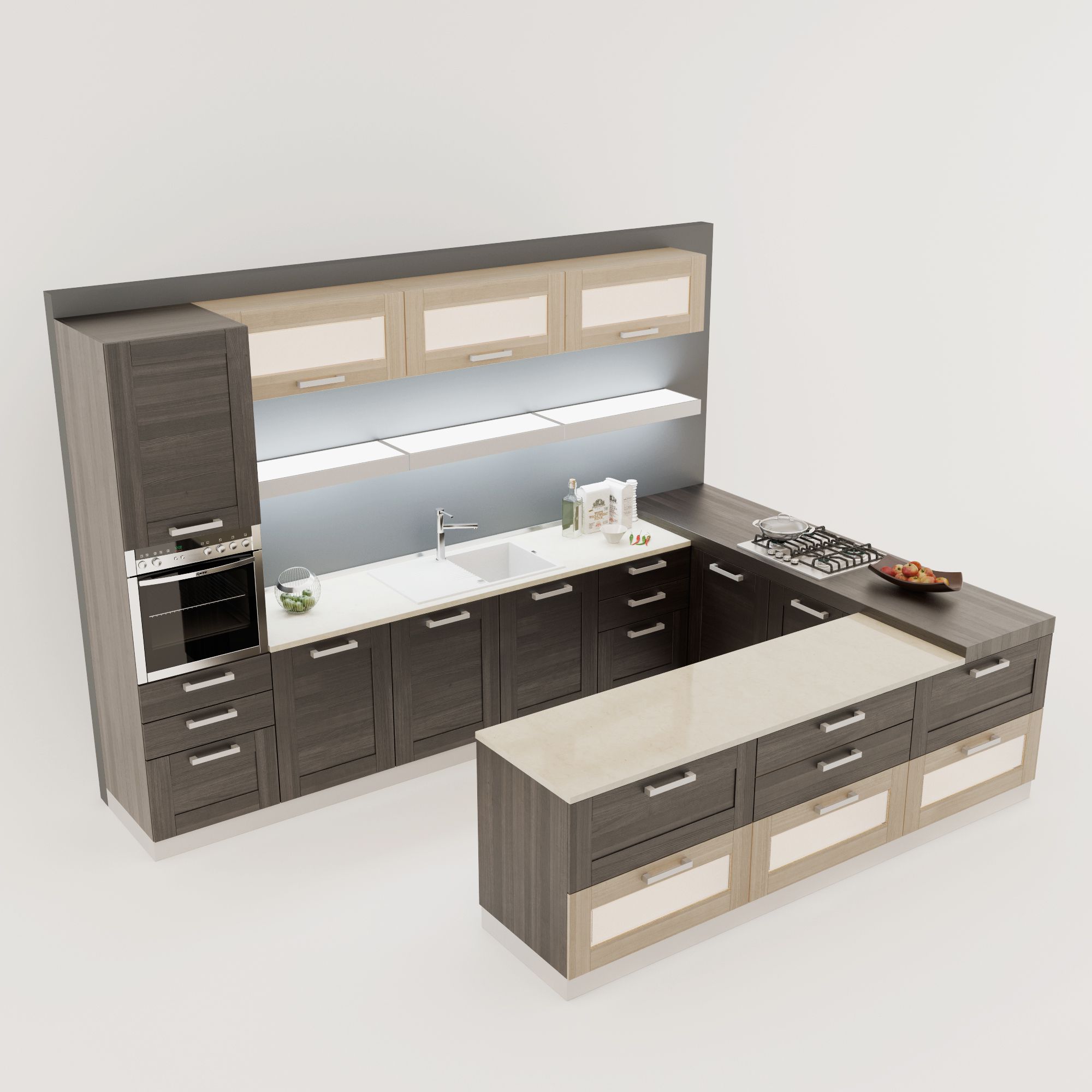 دانلود 31 مدل سه بعدی آشپزخانه مدرن - 20