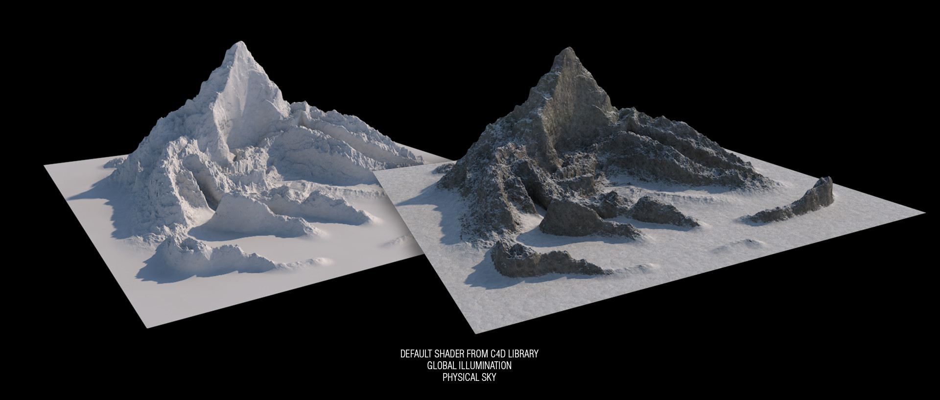 مدل سه بعدی کوه برای سینمافوردی - 12
