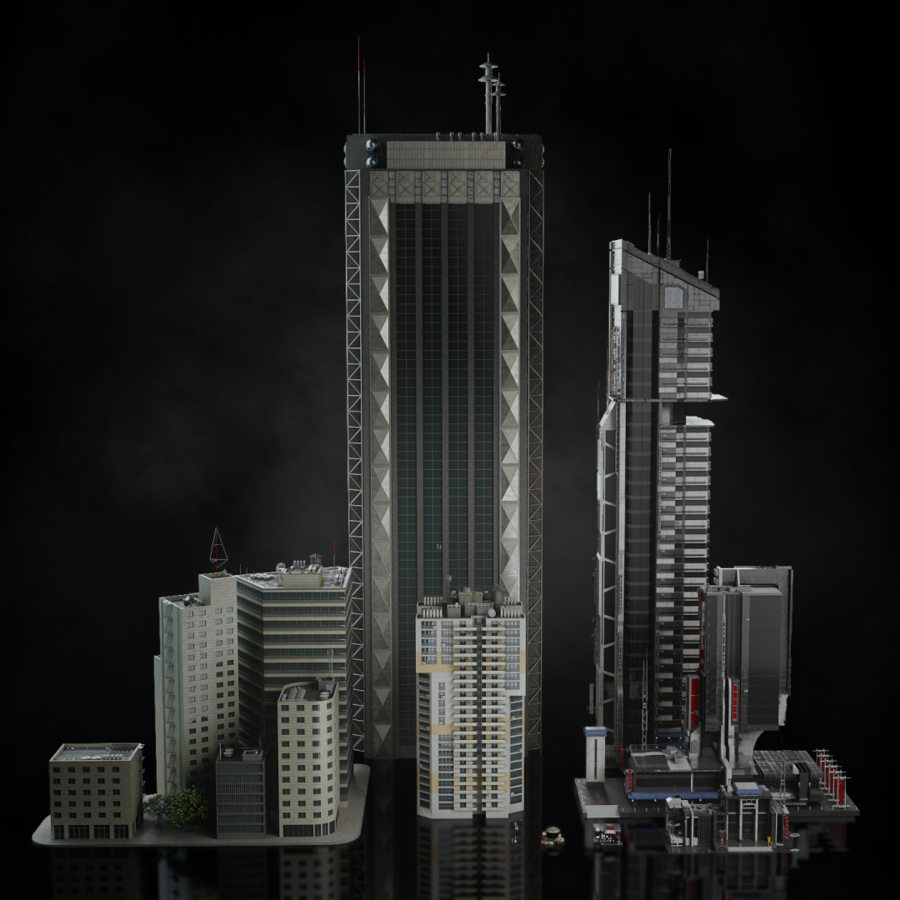 مدل سه بعدی شهر نئو - 2