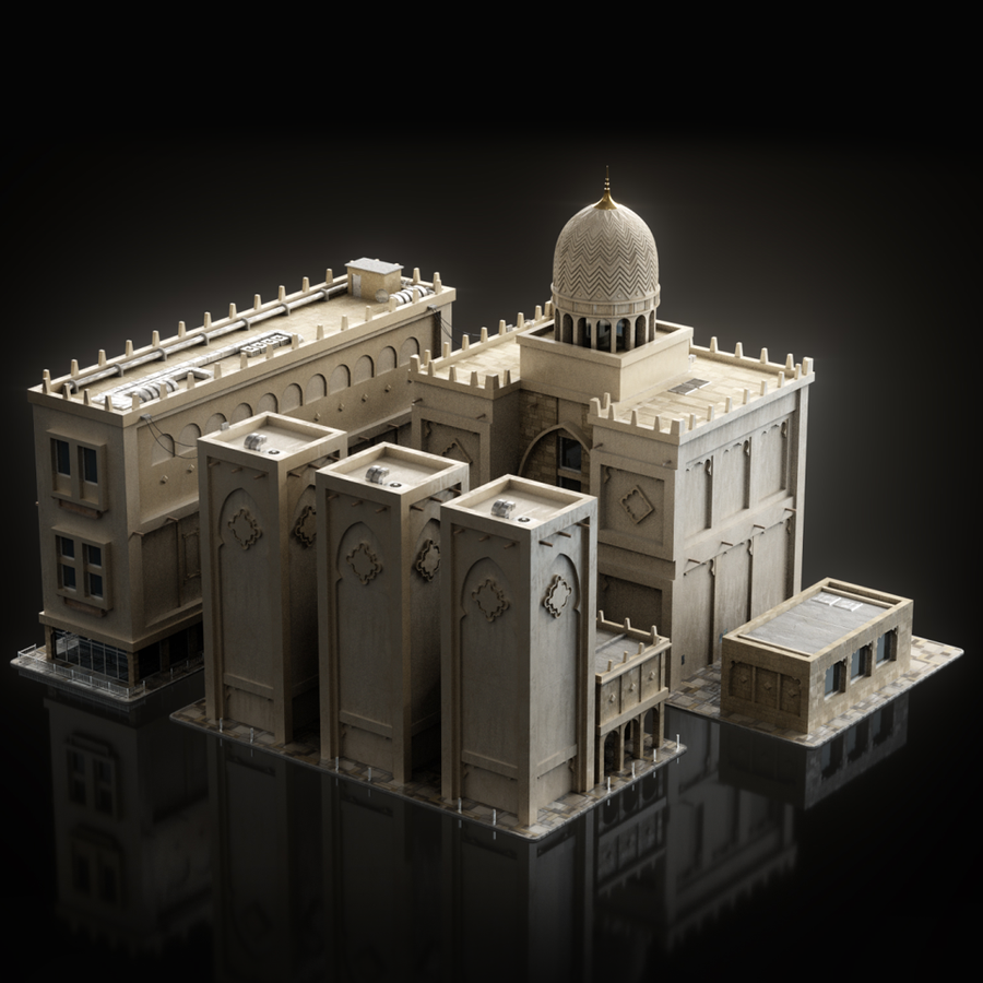 مدل سه بعدی شهر دبی - 6
