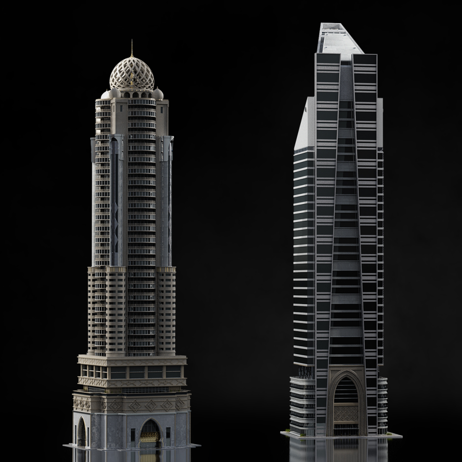 مدل سه بعدی شهر دبی - 16