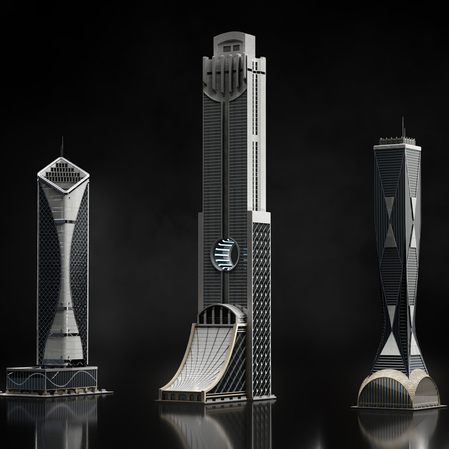 مدل سه بعدی شهر دبی - 18