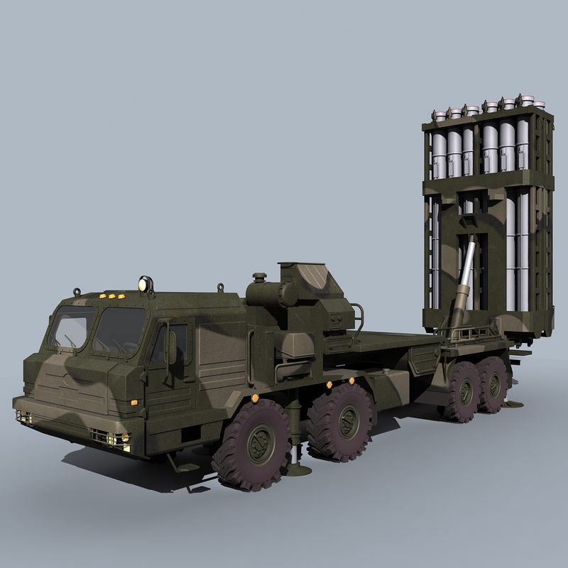 مدل سه بعدی تجهیزات نظامی و جنگی روسی - 2