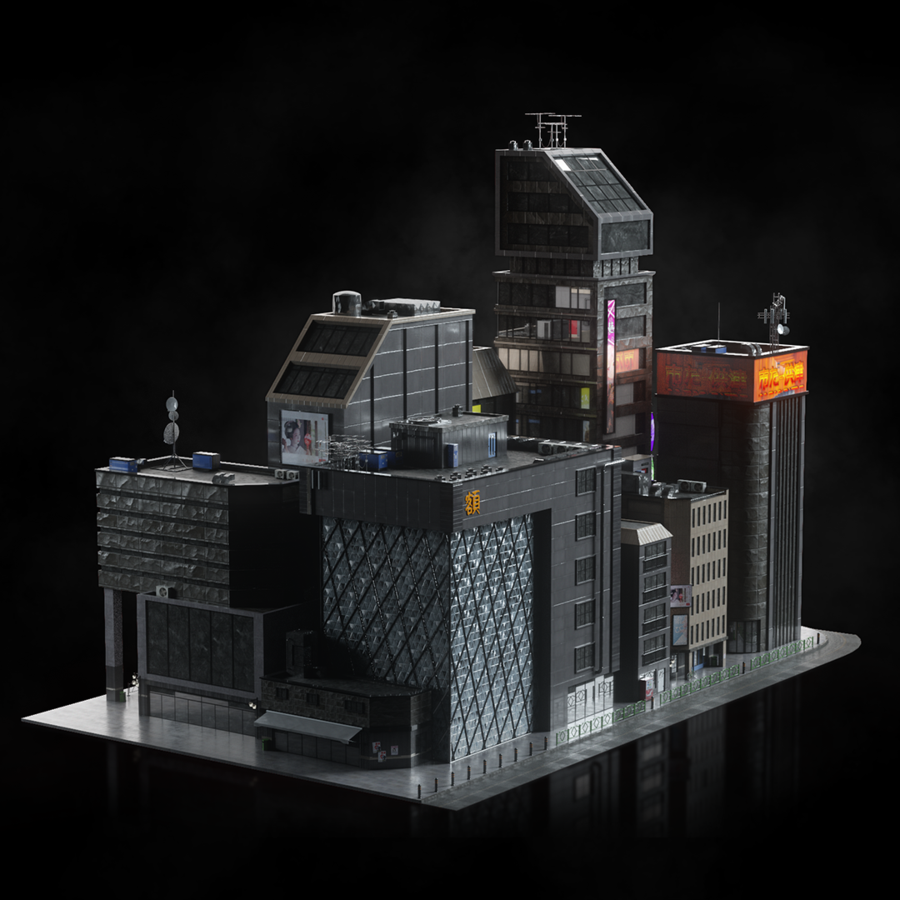 مدل سه بعدی شهر توکیو - 16