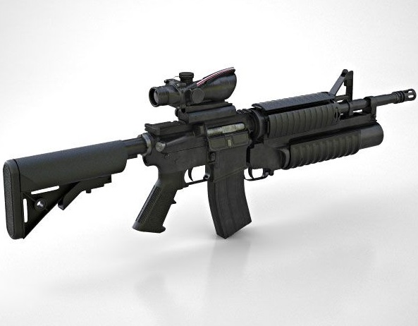 دانلود 15 مدل سه بعدی اسلحه - 16