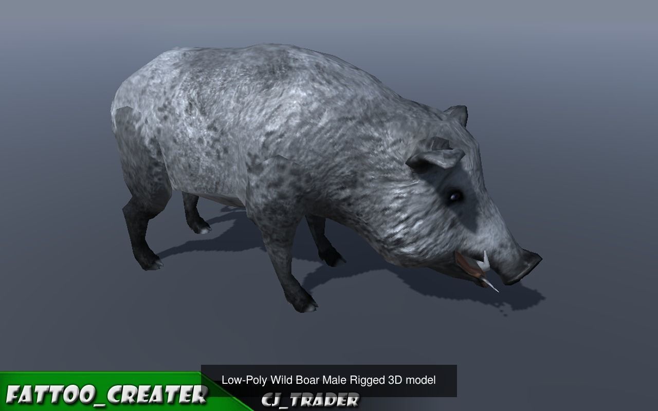 مدل سه بعدی حیوانات حیات وحش - 18
