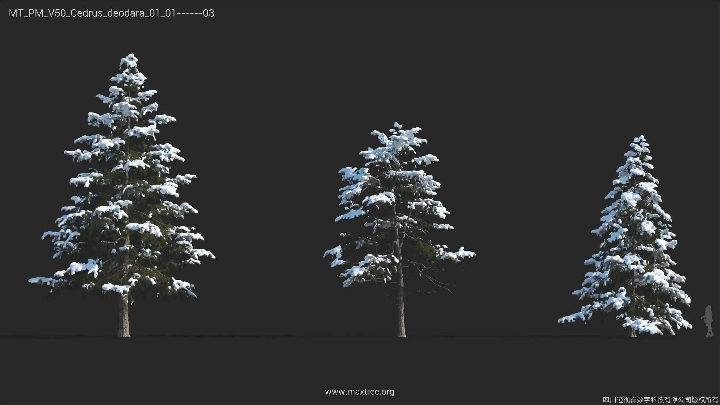 آبجکت درخت زمستانی - 10