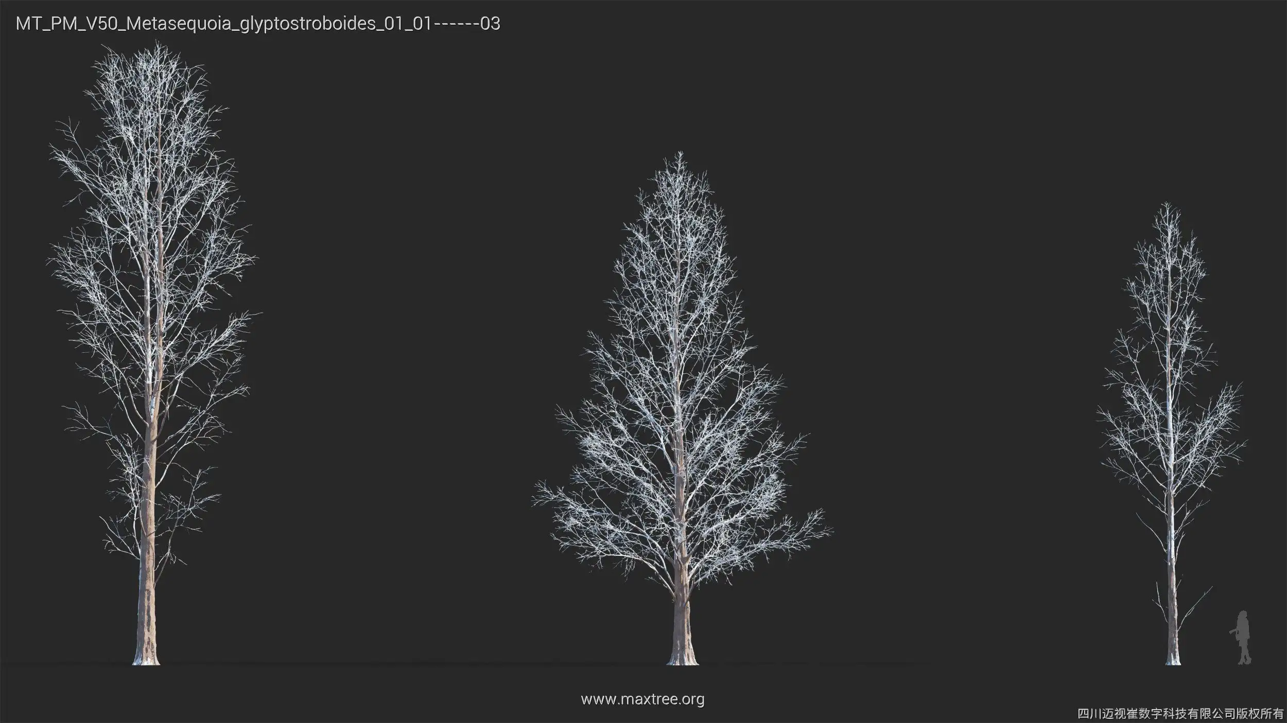 آبجکت درخت زمستانی - 18