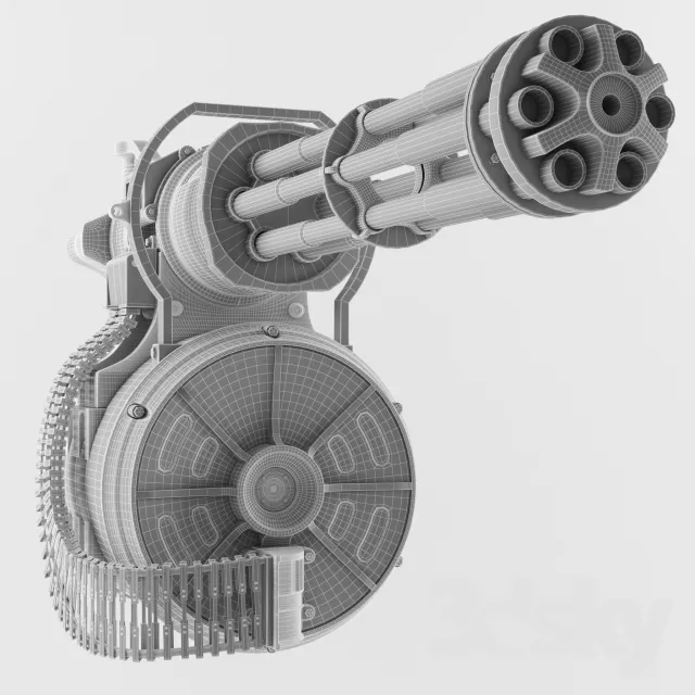 آبجکت اسلحه رگباری سنگین - 6