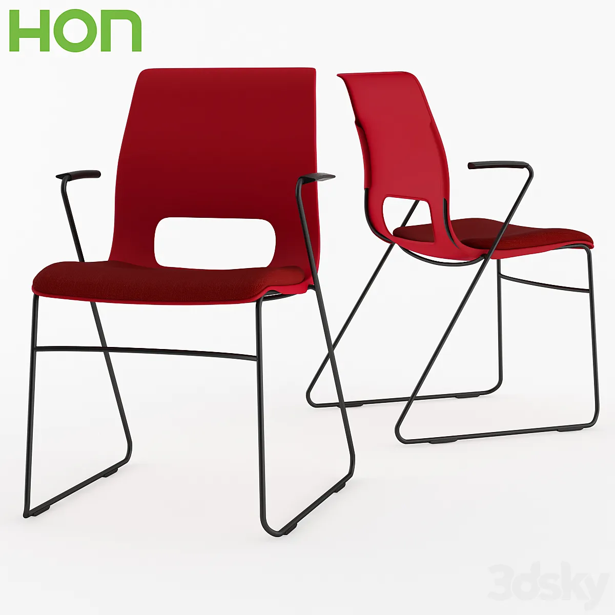 مدل سه بعدی صندلی مدرن 3 - 2