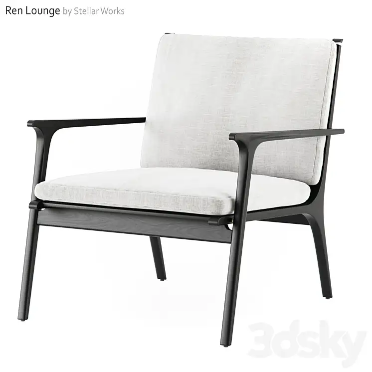 دانلود مدل سه بعدی صندلی چرم مدرن 21 - 4