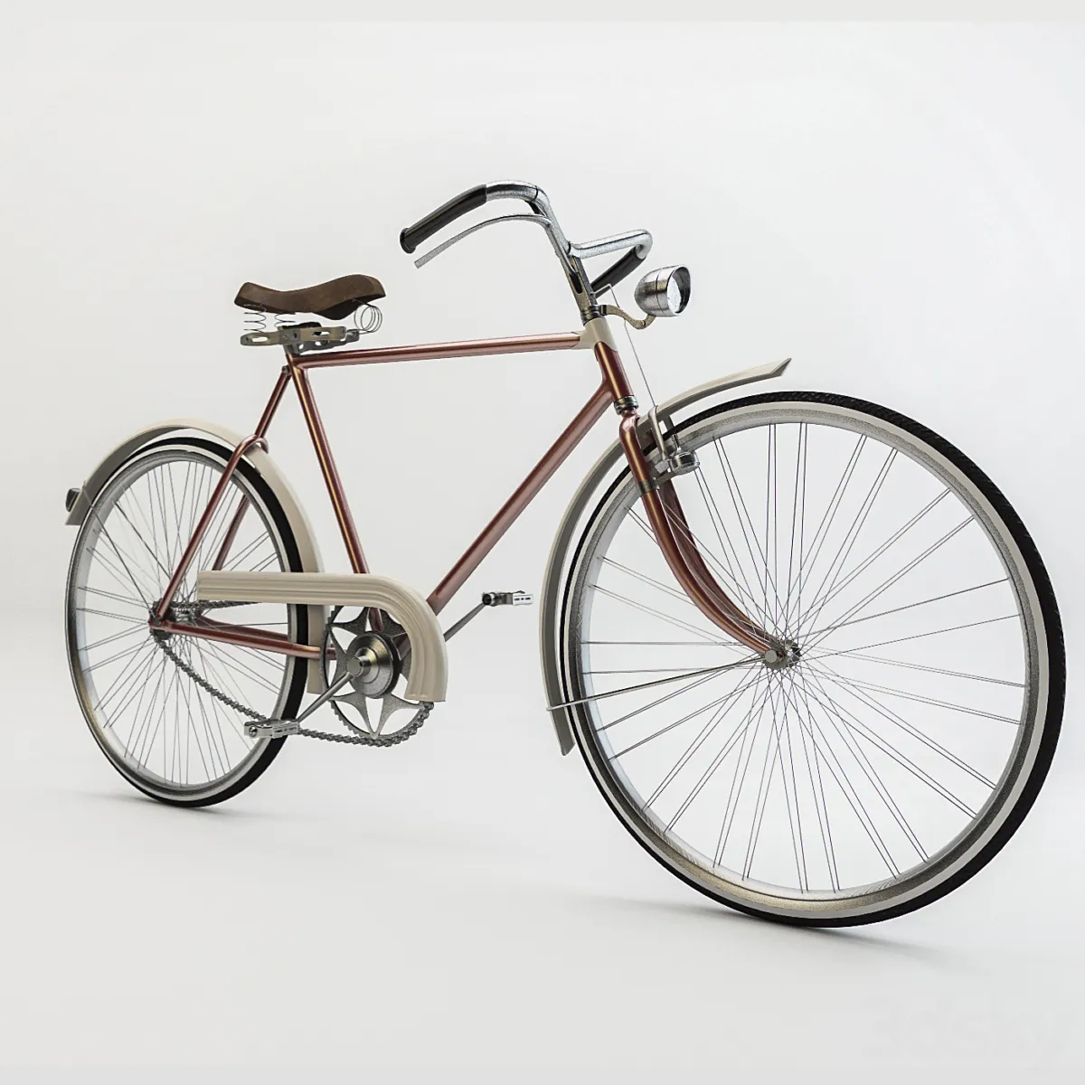 آبجکت دوچرخه قدیمی - 2