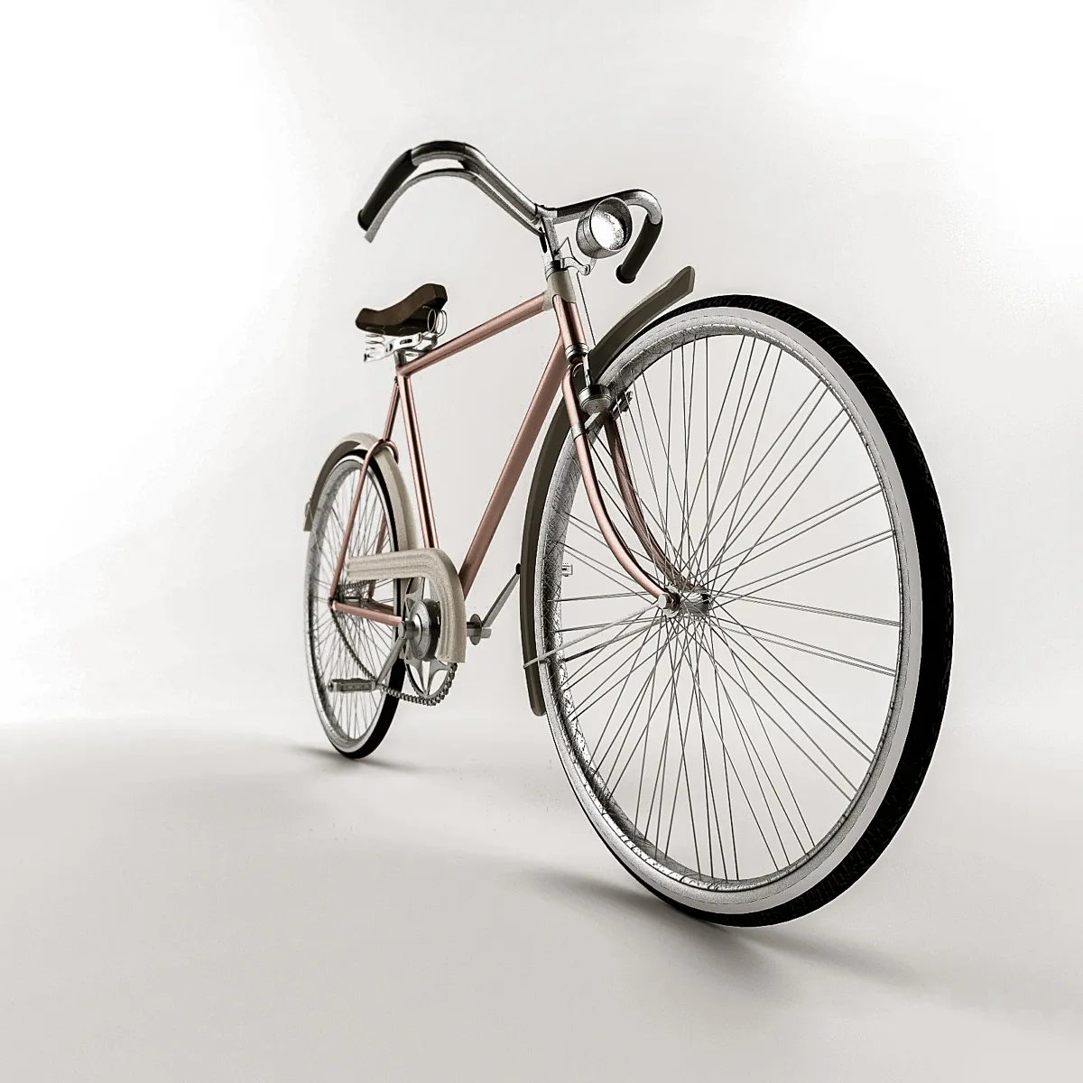 آبجکت دوچرخه قدیمی - 4
